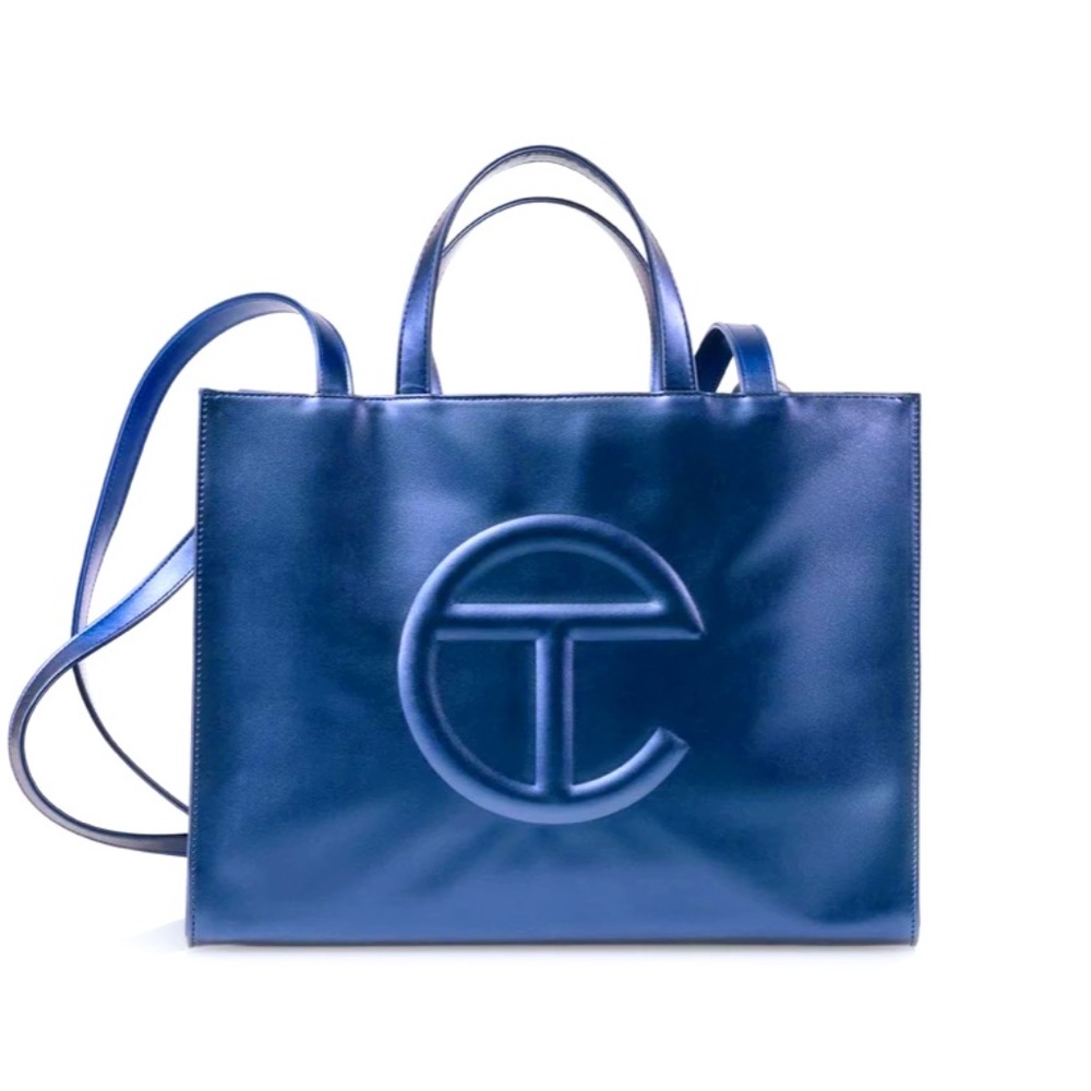 Telfar Medium Cobalt Shopping Bag, Sold Out Everywhere, NWT, The Bushwick Birkin